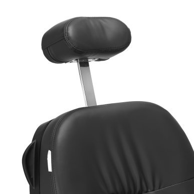 Elektrische barberstoel Gabbiano Duke zwart voor professioneel knippen, scheren en comfortabel salonwerk in de barbershop