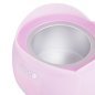 Professionele waxverwarmer iWax Flower roze voor waxontharing met gecontroleerde verwarming in de schoonheidssalon Professionele waxverwarmer iWax Flower roze voor waxontharing met gecontroleerde verwarming in de schoonheidssalon
