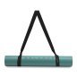 Yogamat Balance Yoga Mat mosterdgroen voor yoga, pilates en functionele training met comfortabele grip voor thuis en studio