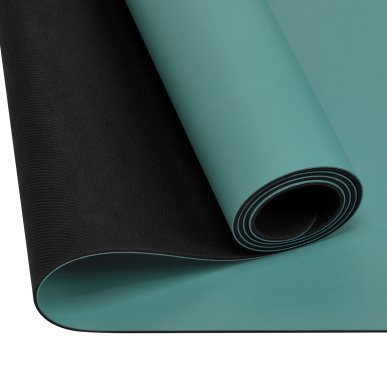 Yogamat Balance Yoga Mat mosterdgroen voor yoga, pilates en functionele training met comfortabele grip voor thuis en studio