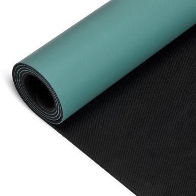 Yogamat Balance Yoga Mat mosterdgroen voor yoga, pilates en functionele training met comfortabele grip voor thuis en studio
