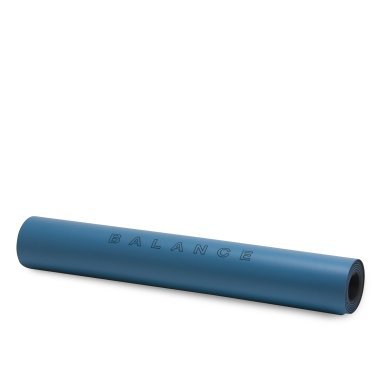 Yogamat Balance Yoga Mat donkerblauw voor yoga, pilates en functionele training met stabiele ondersteuning voor thuis en studio
