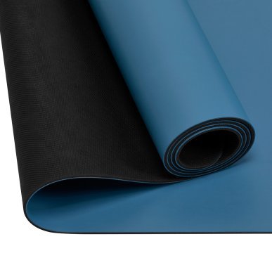Yogamat Balance Yoga Mat donkerblauw voor yoga, pilates en functionele training met stabiele ondersteuning voor thuis en studio