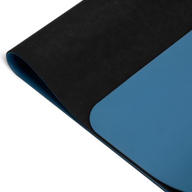 Yogamat Balance Yoga Mat donkerblauw voor yoga, pilates en functionele training met stabiele ondersteuning voor thuis en studio