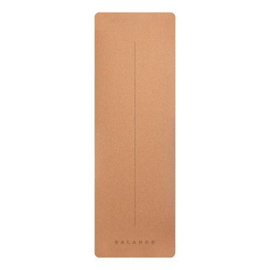 Yogamat Balance Yoga Mat van kurk en natuurrubber voor yoga, pilates en training met stabiele ondersteuning voor dagelijks
