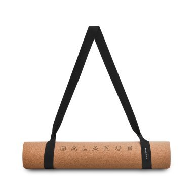 Yogamat Balance Yoga Mat van kurk en natuurrubber voor yoga, pilates en training met stabiele ondersteuning voor dagelijks