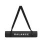 Yogamat Balance PVC zwart voor yoga, pilates en training met stabiele ondersteuning en comfortabele grip voor thuis en studio Yogamat Balance PVC zwart voor yoga, pilates en training met stabiele ondersteuning en comfortabele grip voor thuis en studio