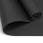 Yogamat Balance PVC zwart voor yoga, pilates en training met stabiele ondersteuning en comfortabele grip voor thuis en studio Yogamat Balance PVC zwart voor yoga, pilates en training met stabiele ondersteuning en comfortabele grip voor thuis en studio