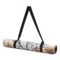 Yogamat Balance 1107 van natuurrubber en ecologisch PU met goede grip voor yoga, Pilates en functionele training