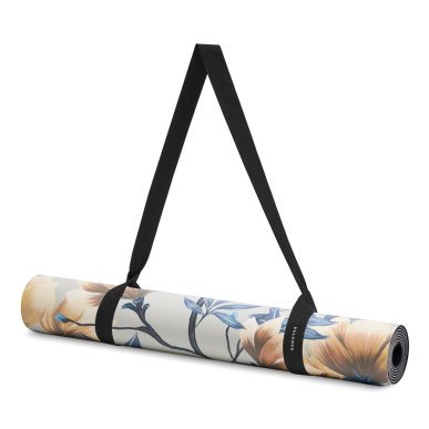 Yogamat Balance 1107 van natuurrubber en ecologisch PU met goede grip voor yoga, Pilates en functionele training