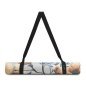 Yogamat Balance 1107 van natuurrubber en ecologisch PU met goede grip voor yoga, Pilates en functionele training