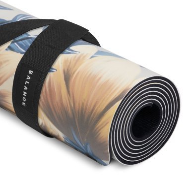 Yogamat Balance 1107 van natuurrubber en ecologisch PU met goede grip voor yoga, Pilates en functionele training