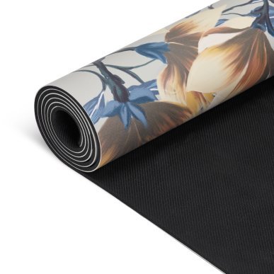 Yogamat Balance 1107 van natuurrubber en ecologisch PU met goede grip voor yoga, Pilates en functionele training