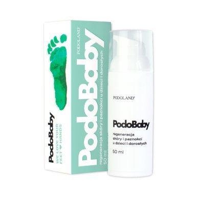 Huid- en nagelregeneratie Podoland PodoBaby 50 ml voor professionele voetverzorging bij kinderen en volwassenen