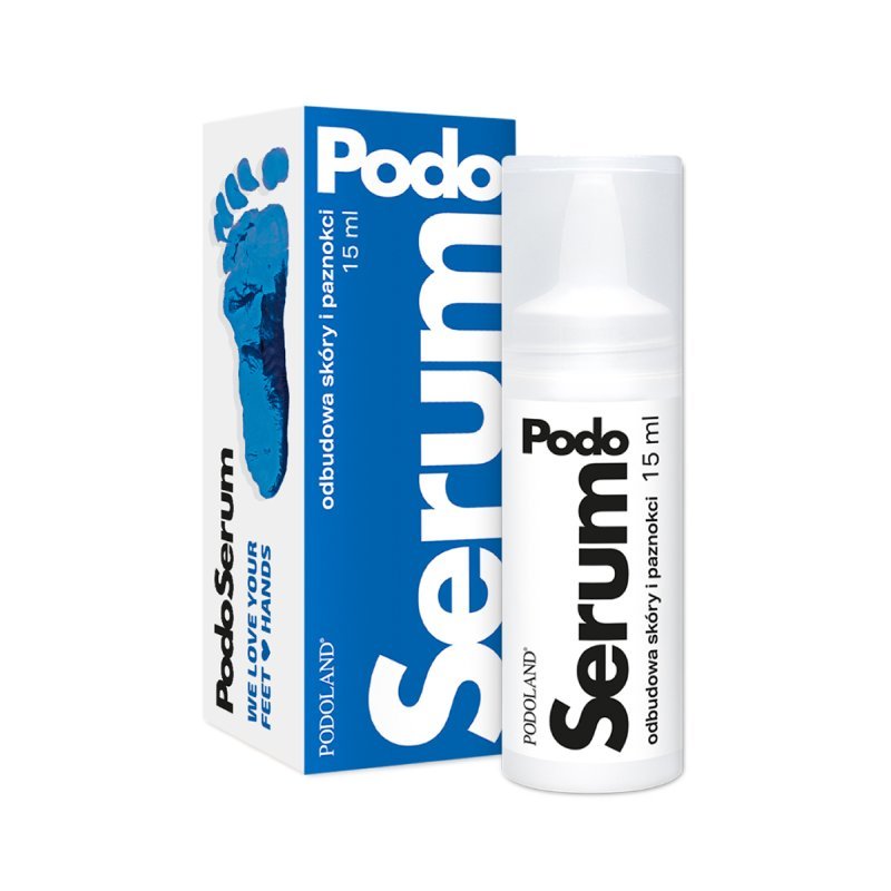 Regenererend serum Podoland PodoSerum 15 ml voor professionele podologische voet- en nagelverzorging met regenererende werking
