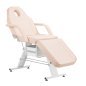 Cosmetische stoel Basic 202 met trays in roze voor professionele beautybehandelingen, cosmetologie en saloninrichting