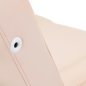Cosmetische stoel Basic 202 met trays in roze voor professionele beautybehandelingen, cosmetologie en saloninrichting