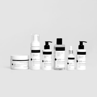 Oogcrème Syis Natural Beauty Wake-up Shot 150 ml voor frisse, gladde en egale huidverzorging in professionele salons