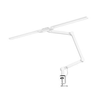 Professionele tafellamp Glow L04 wit met verstelbare LED-kop voor wimpers, nagels, make-up en cosmetologische behandelingen
