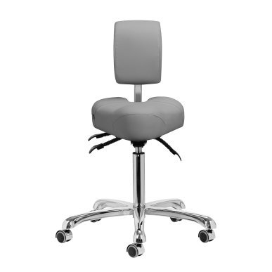 Podologietool Giovanni 1005 grijs voor professionele pedicure en podologische behandelingen met stabiele voetpositie