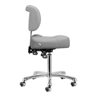 Podologietool Giovanni 1005 grijs voor professionele pedicure en podologische behandelingen met stabiele voetpositie