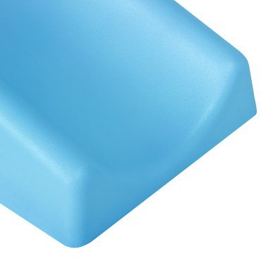 Pedicure voetensteun Activ Podo blauw 32 x 20 cm, 12,5 cm hoog voor ergonomisch gebruik in professionele salon en praktijk