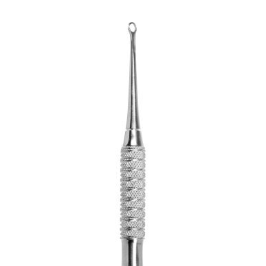 Nagelriemduwer met oogje OCHO PRO voor manicure, pedicure en professionele nagelvoorbereiding voor salon en nagelstudio