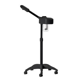 Professionele vapozon Giovanni D-09 zwart voor gezichtsreiniging en huidverzorging in schoonheidssalons en studio's