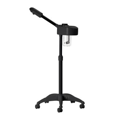 Professionele vapozon Giovanni D-09 zwart voor gezichtsreiniging en huidverzorging in schoonheidssalons en studio's