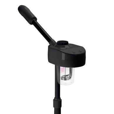 Professionele vapozon Giovanni D-09 zwart voor gezichtsreiniging en huidverzorging in schoonheidssalons en studio's