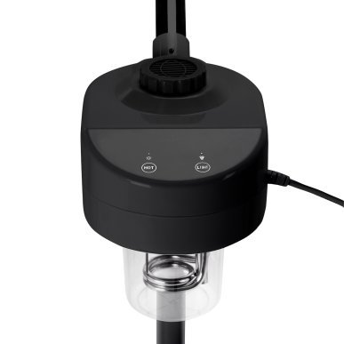 Professionele vapozon Giovanni D-09 zwart voor gezichtsreiniging en huidverzorging in schoonheidssalons en studio's