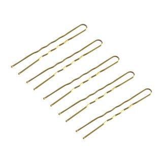 Kappersspelden E-57 goud 5,6 cm, 120 stuks voor professioneel gebruik, kapsalons en dagelijkse haarstyling