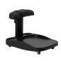 Pedicure trolley Azzurro voor voetbad en professioneel pedicuresalonwerk in zwart voor georganiseerde behandelingen Pedicure trolley Azzurro voor voetbad en professioneel pedicuresalonwerk in zwart voor georganiseerde behandelingen