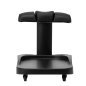 Pedicure trolley Azzurro voor voetbad en professioneel pedicuresalonwerk in zwart voor georganiseerde behandelingen Pedicure trolley Azzurro voor voetbad en professioneel pedicuresalonwerk in zwart voor georganiseerde behandelingen