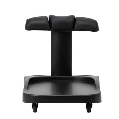 Pedicure trolley Azzurro voor voetbad en professioneel pedicuresalonwerk in zwart voor georganiseerde behandelingen