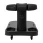 Pedicure trolley Azzurro voor voetbad en professioneel pedicuresalonwerk in zwart voor georganiseerde behandelingen Pedicure trolley Azzurro voor voetbad en professioneel pedicuresalonwerk in zwart voor georganiseerde behandelingen