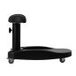 Pedicure trolley Azzurro voor voetbad en professioneel pedicuresalonwerk in zwart voor georganiseerde behandelingen Pedicure trolley Azzurro voor voetbad en professioneel pedicuresalonwerk in zwart voor georganiseerde behandelingen