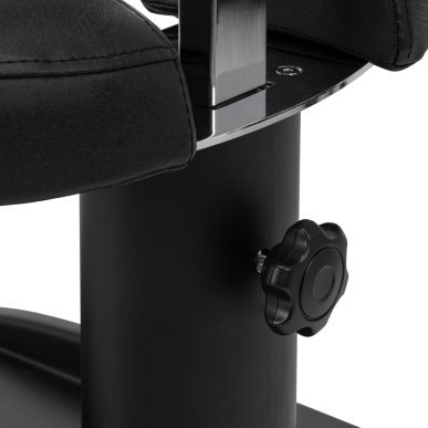 Pedicure trolley Azzurro voor voetbad en professioneel pedicuresalonwerk in zwart voor georganiseerde behandelingen