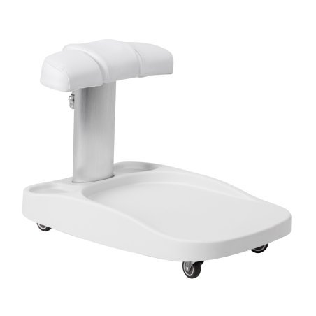 Pedicuretrolley Azzurro voor voetbad en pedicure, wit, professionele saloninrichting voor beauty- en podologiesalons