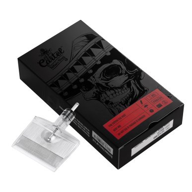 Tattoo cartridges EL CARTEL V2 0.35 123M Short Taper, 5 stuks voor professioneel tattoo- en studiowerk