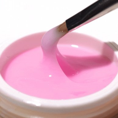 Builder gel voor nagelopbouw OCHO NAILS lichtroze 30 g voor versteviging, modellage en kunstnagels in de salon