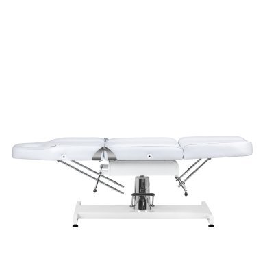 Professionele hydraulische cosmetische stoel Sillon V2 210 wit voor beauty- en nagelsalons, tattoo en podologie