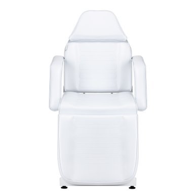 Professionele hydraulische cosmetische stoel Sillon V2 210 wit voor beauty- en nagelsalons, tattoo en podologie