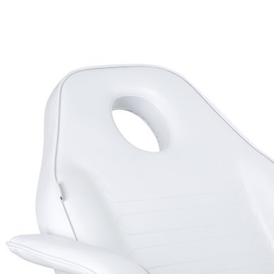 Professionele hydraulische cosmetische stoel Sillon V2 210 wit voor beauty- en nagelsalons, tattoo en podologie