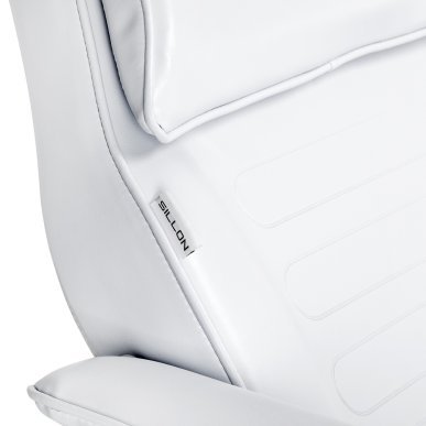 Professionele hydraulische cosmetische stoel Sillon V2 210 wit voor beauty- en nagelsalons, tattoo en podologie