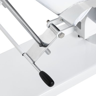 Professionele hydraulische cosmetische stoel Sillon V2 210 wit voor beauty- en nagelsalons, tattoo en podologie