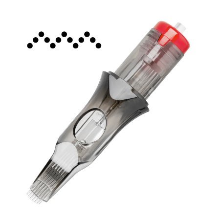 Tattoo cartridges EL CARTEL V2 0.30 13RM-W Long Taper, 10 stuks voor professioneel en gecontroleerd tattoo-werk