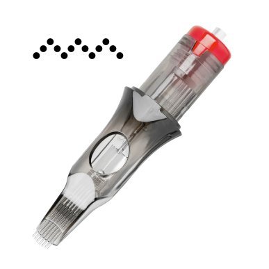 Tattoo cartridges EL CARTEL V2 0.30 13RM-W Long Taper, 10 stuks voor professioneel en gecontroleerd tattoo-werk