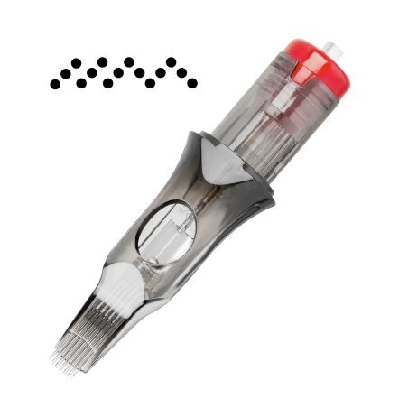 Tattoo cartridges EL CARTEL V2 0.30 15RM-W Long Taper voor nauwkeurig professioneel studiowerk, 10 stuks