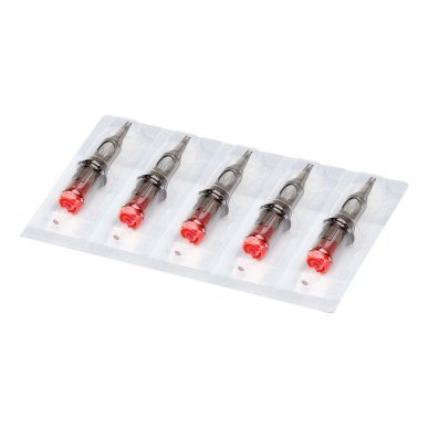 Tattoo cartridges EL CARTEL V2 0.35 7RM-W Long Taper voor lijnen, shading en vulling in de studio – 10 stuks